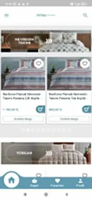 DoquHome E-Ticaret android App screenshot 1